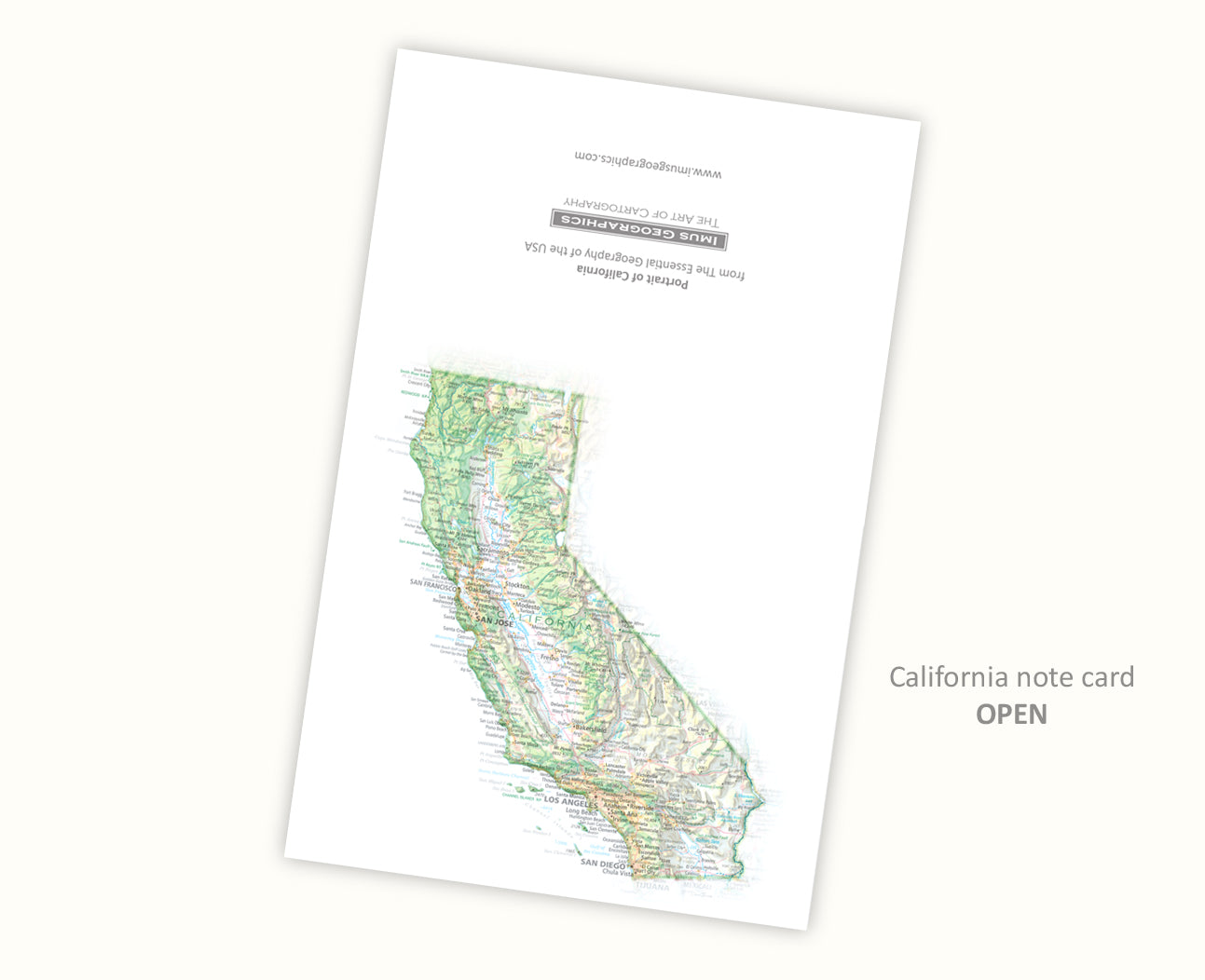 California Note Cards