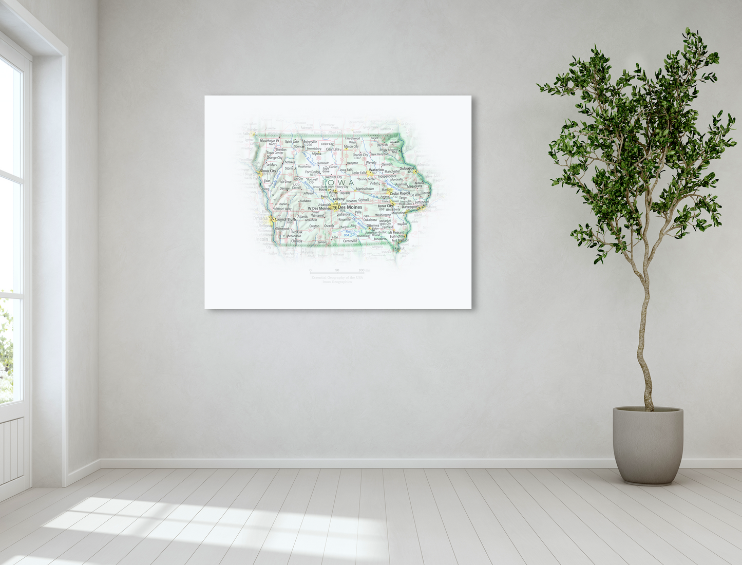 Geographic Portrait of Iowa