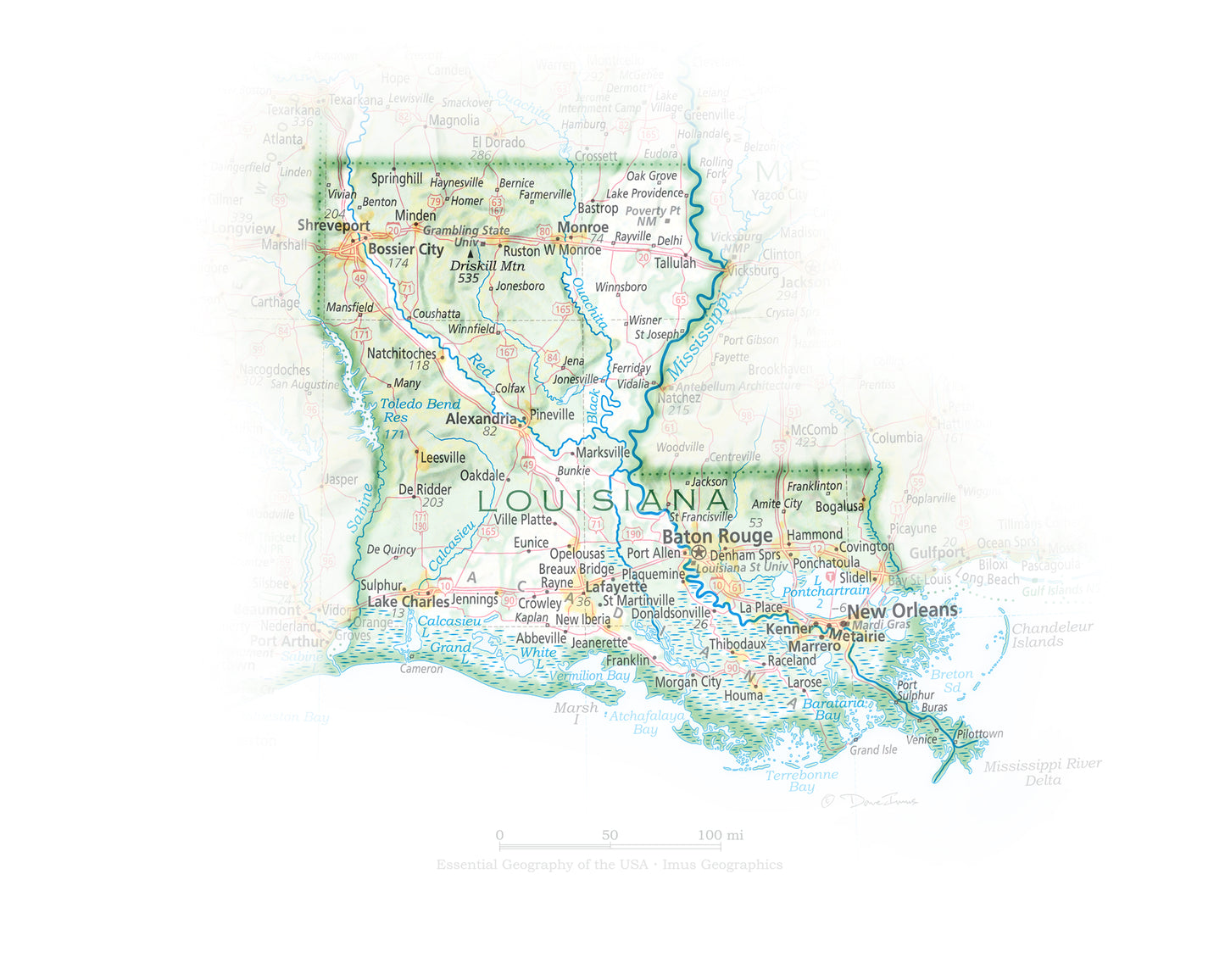 Portrait of Louisiana