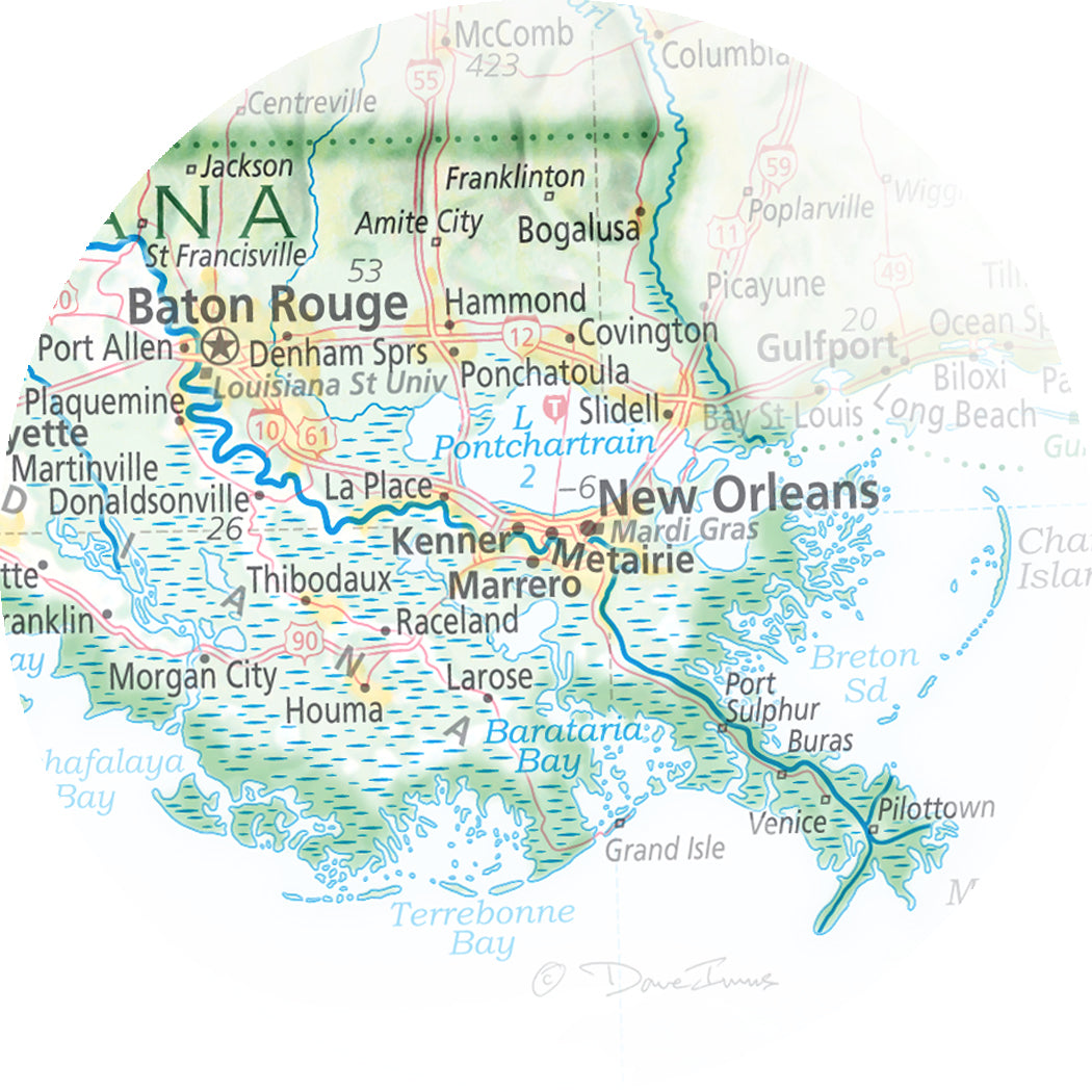 Portrait of Louisiana