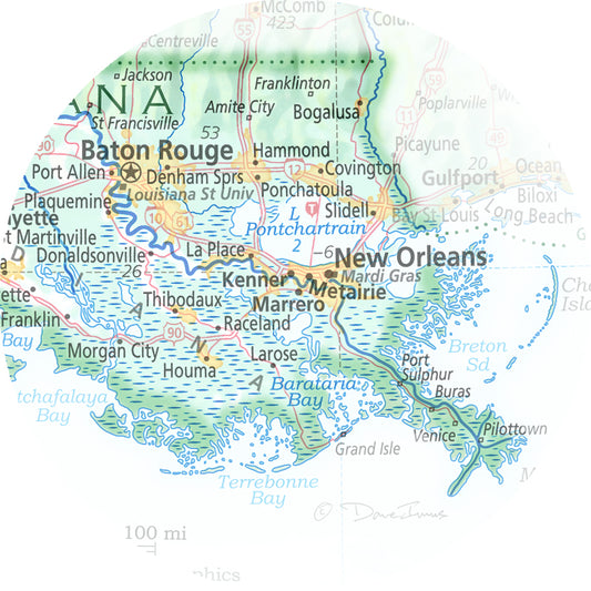 Portrait of Louisiana