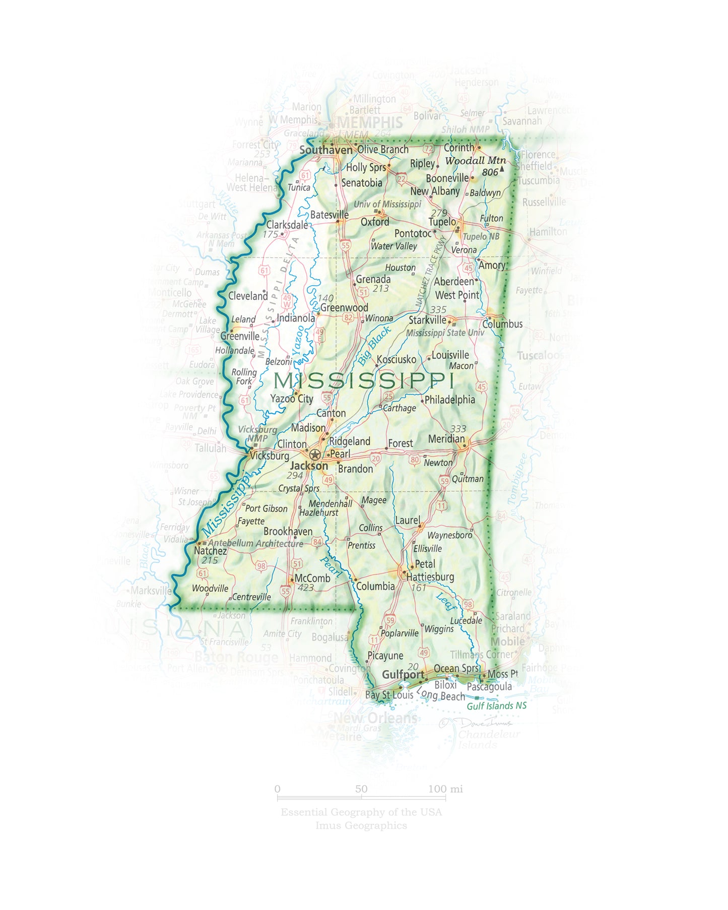 Portrait of Mississippi