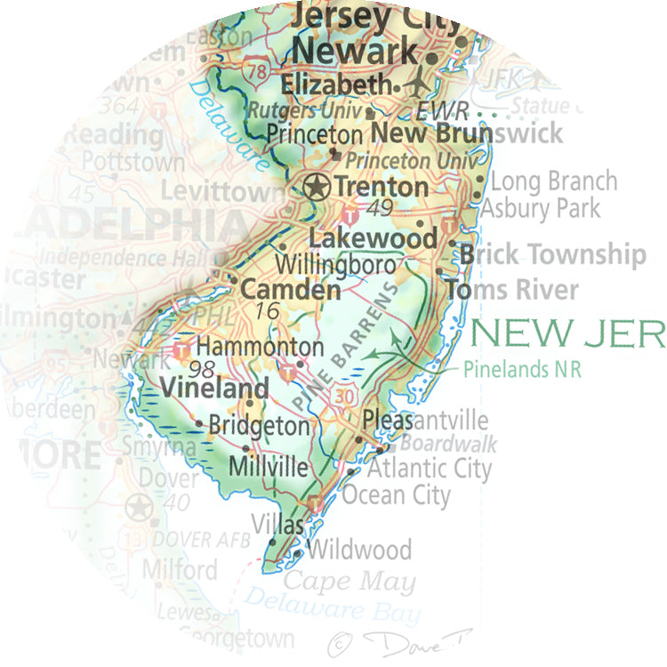 Portrait of New Jersey
