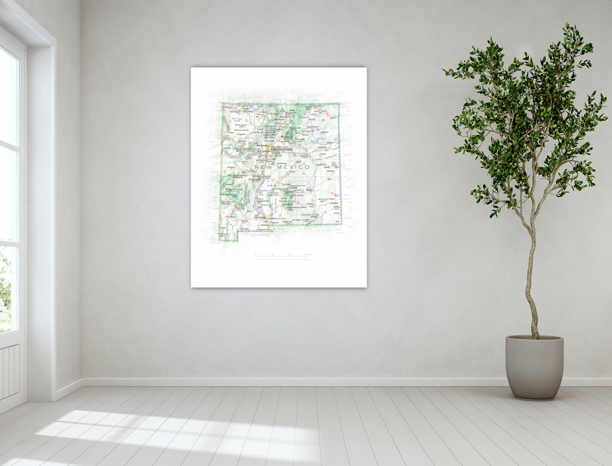 Geographic Portrait of New Mexico