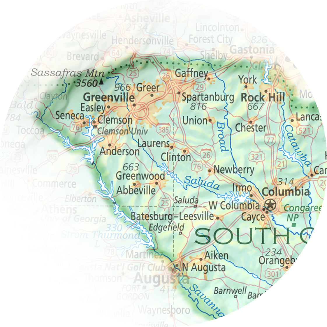 Portrait of South Carolina