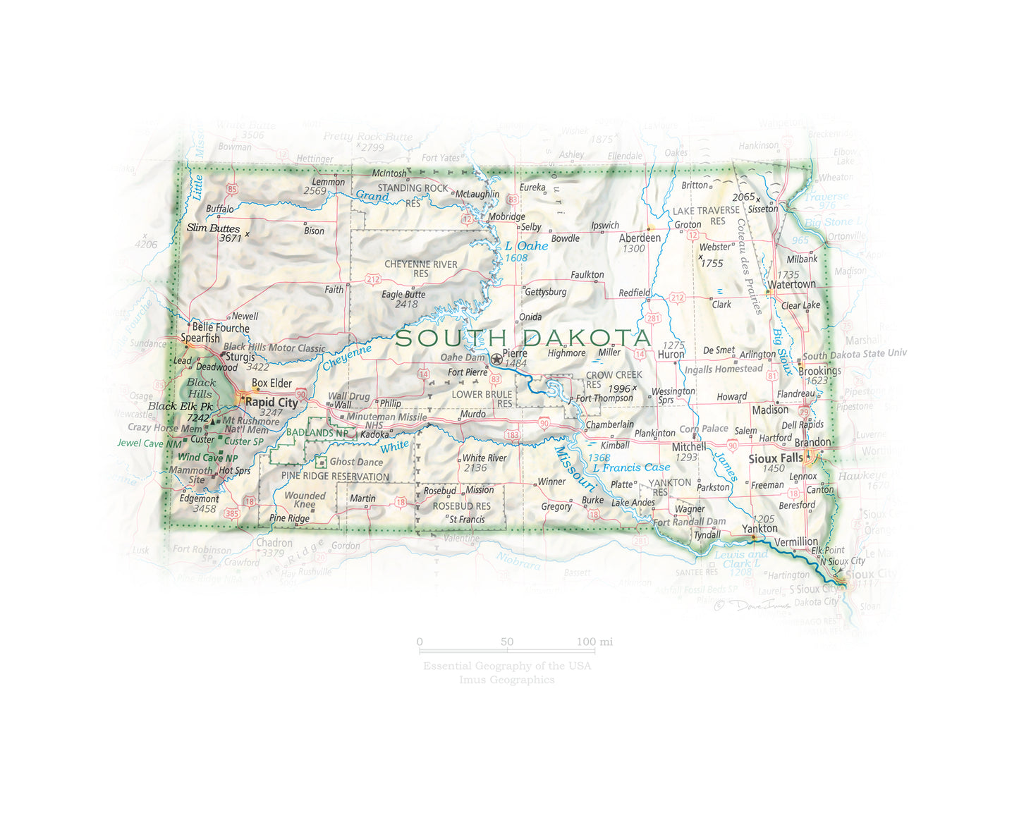 Portrait of South Dakota