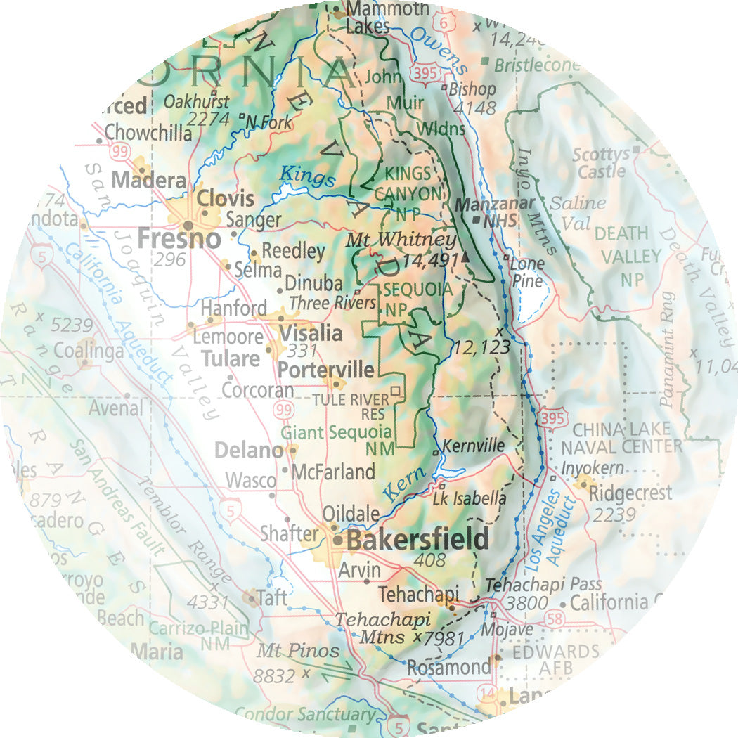 Essential Geography of the SIERRA NEVADA, California-Nevada