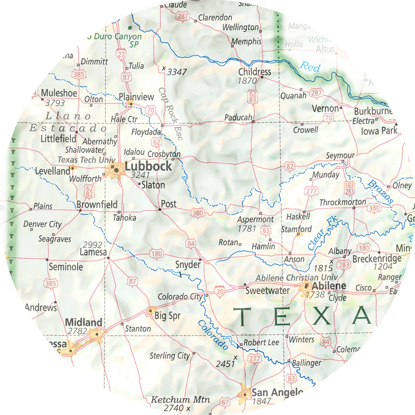 Portrait of Texas