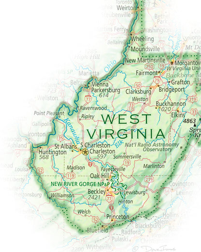 Portrait of West Virginia