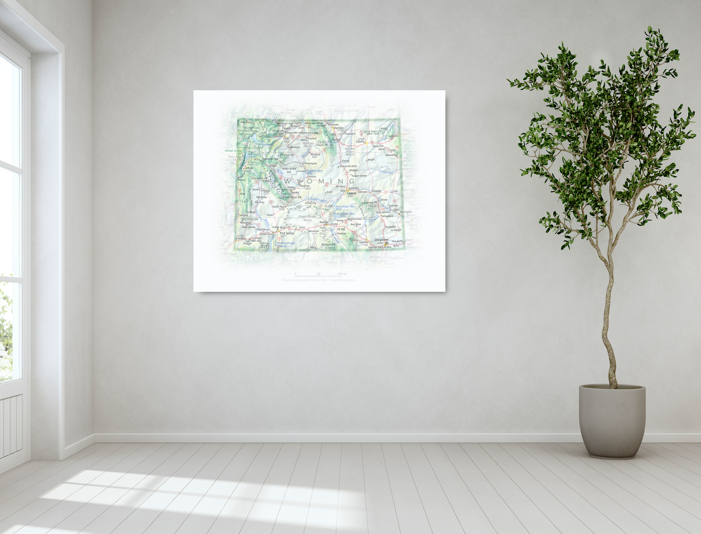 Geographic Portrait of Wyoming