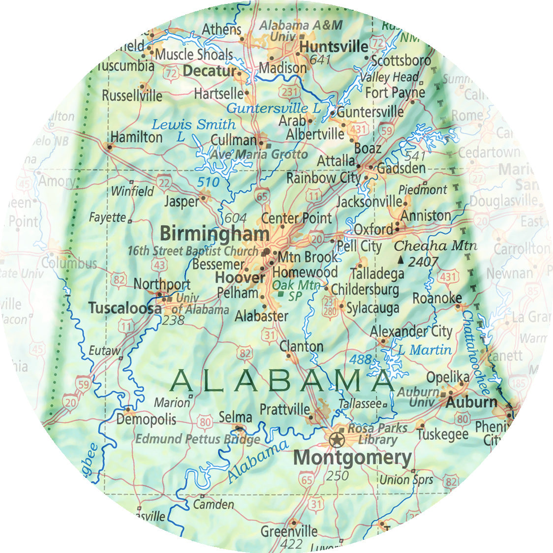 Portrait of Alabama