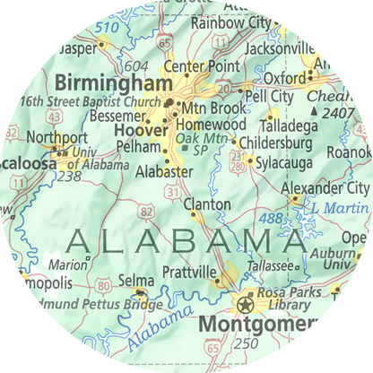 Geographic Portrait of Alabama