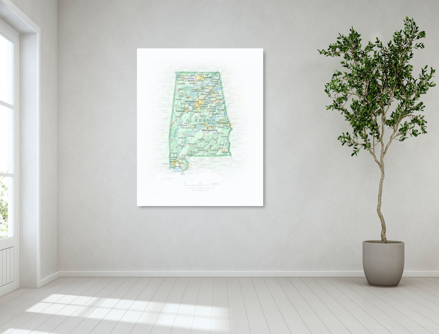 Geographic Portrait of Alabama