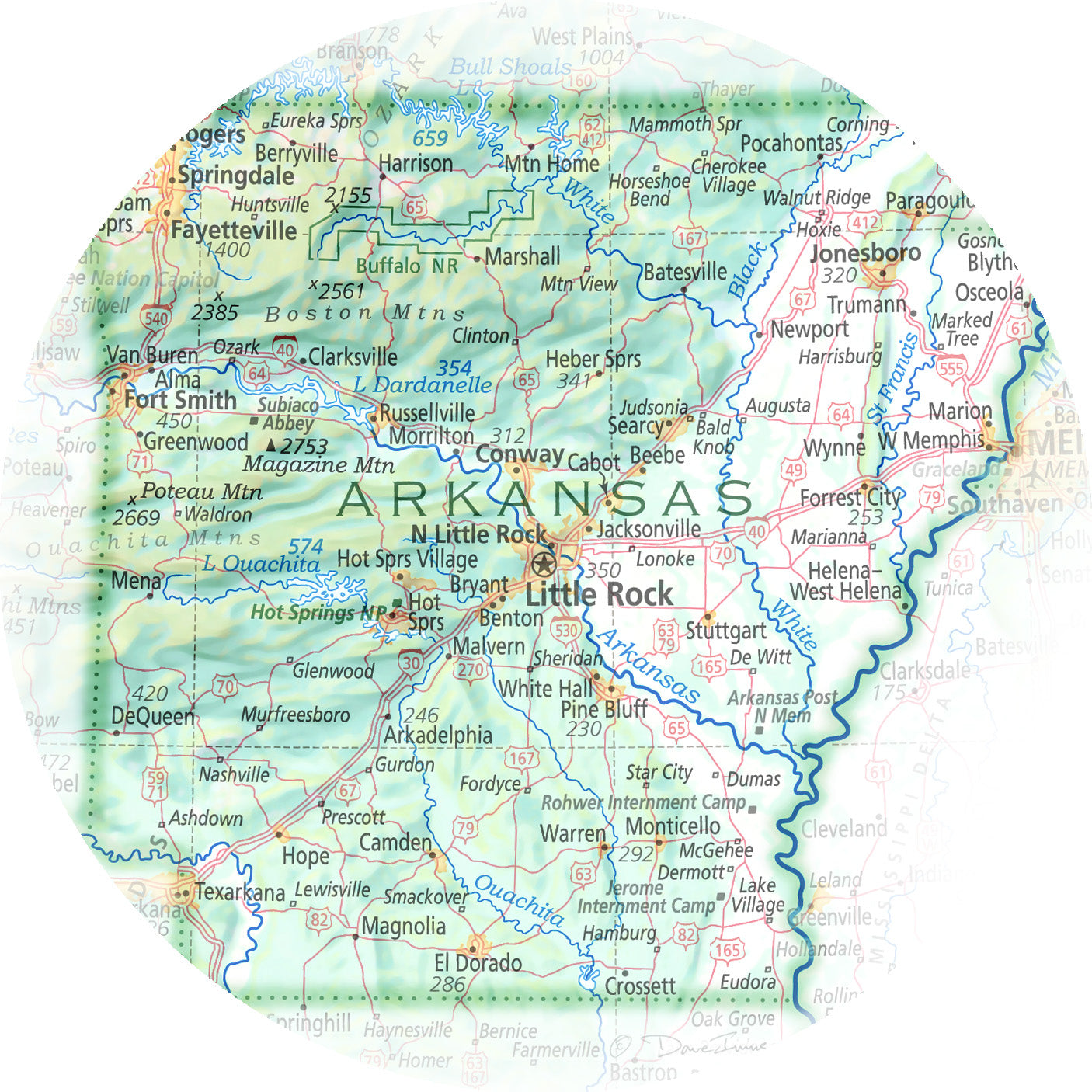Portrait of Arkansas