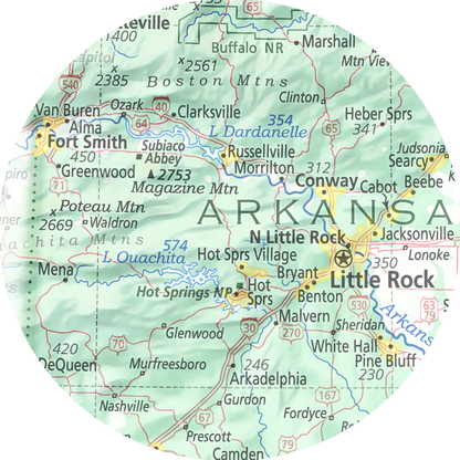Geographic Portrait of Arkansas