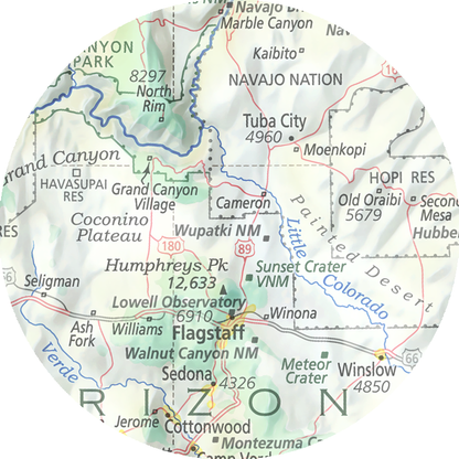 Geographic Portrait of Arizona
