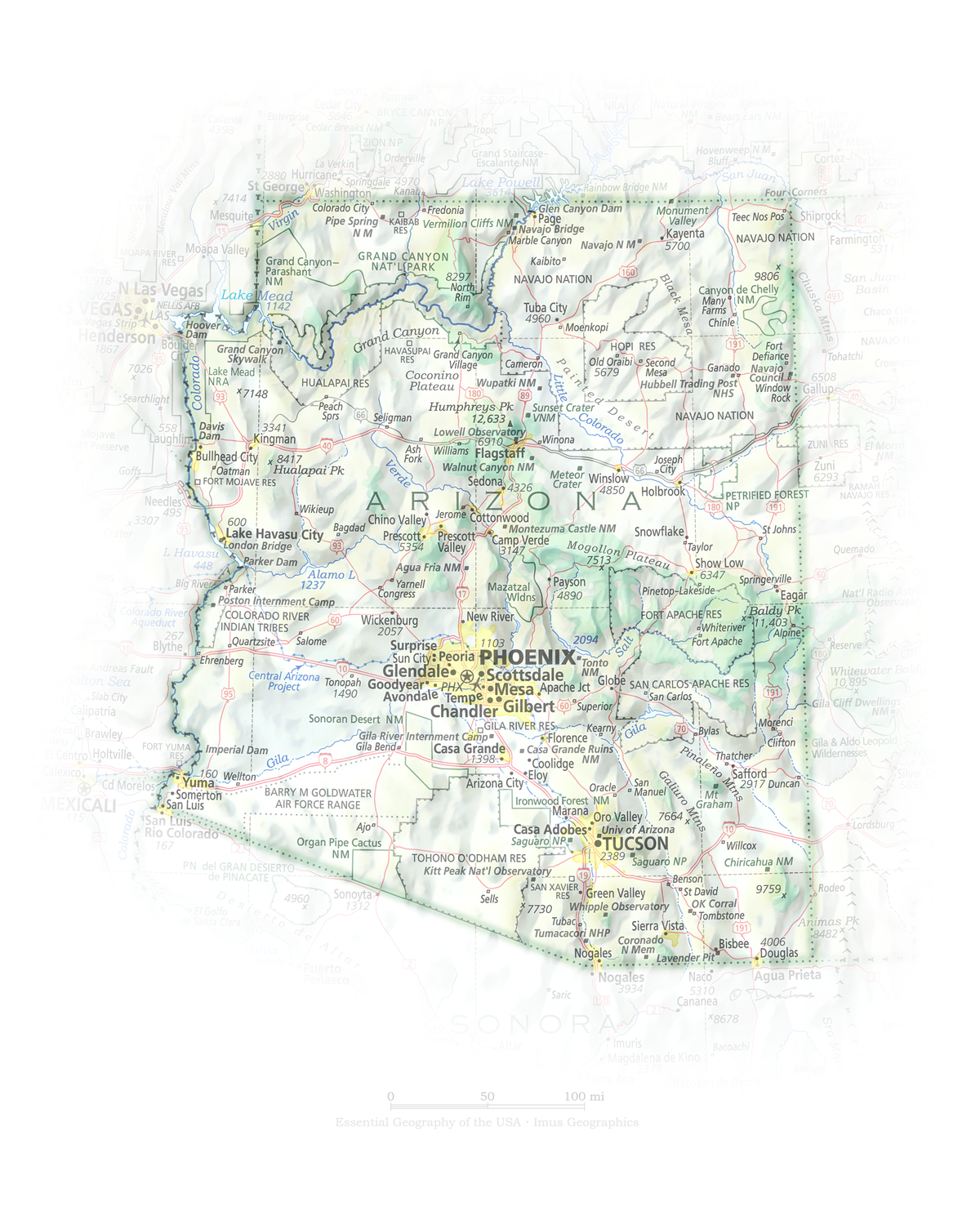 Geographic Portrait of Arizona