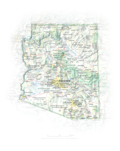 Geographic Portrait of Arizona
