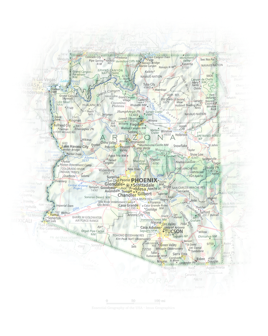 Geographic Portrait of Arizona
