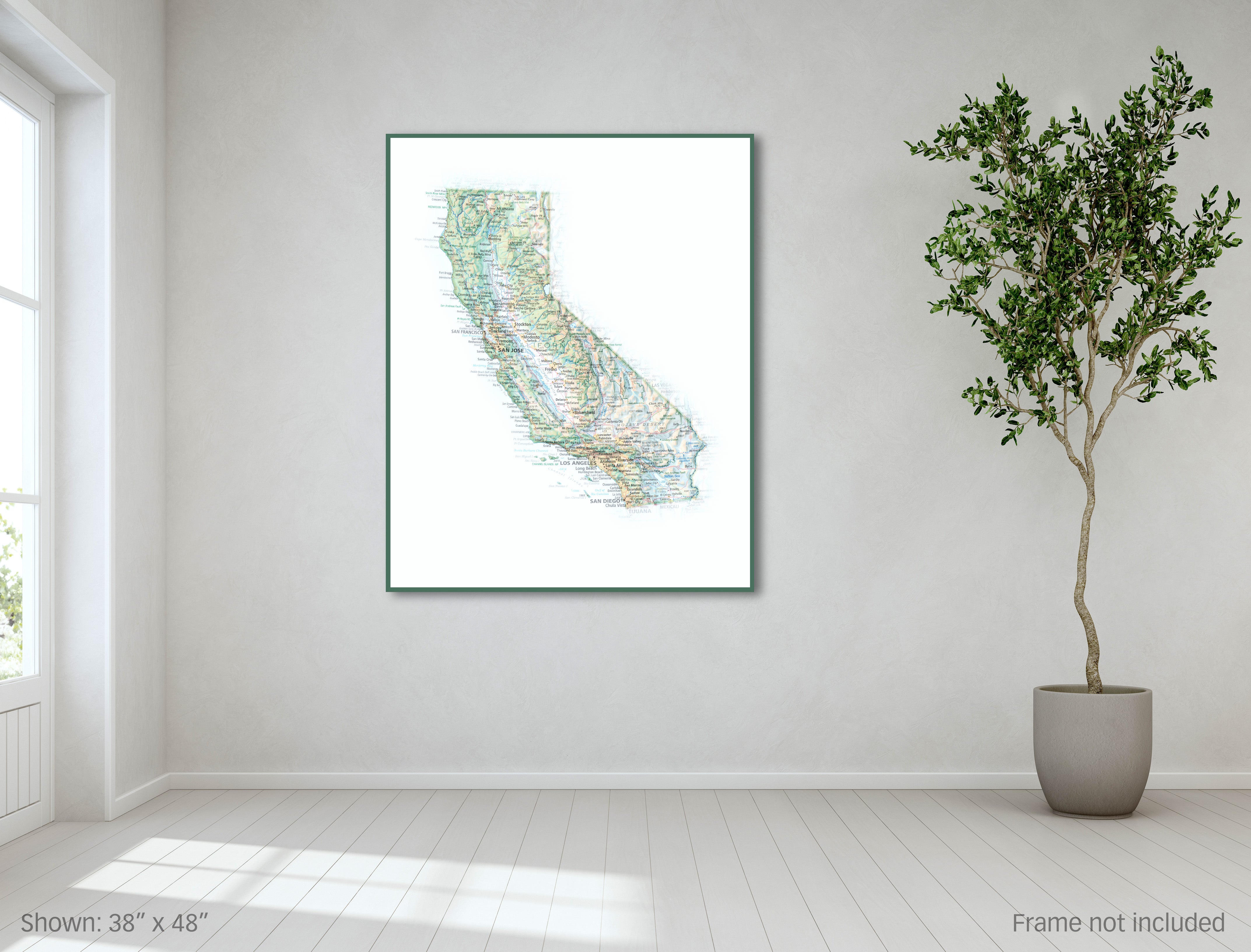 Portrait of California – Imus Geographics