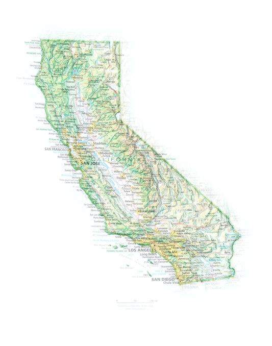 Portrait of California