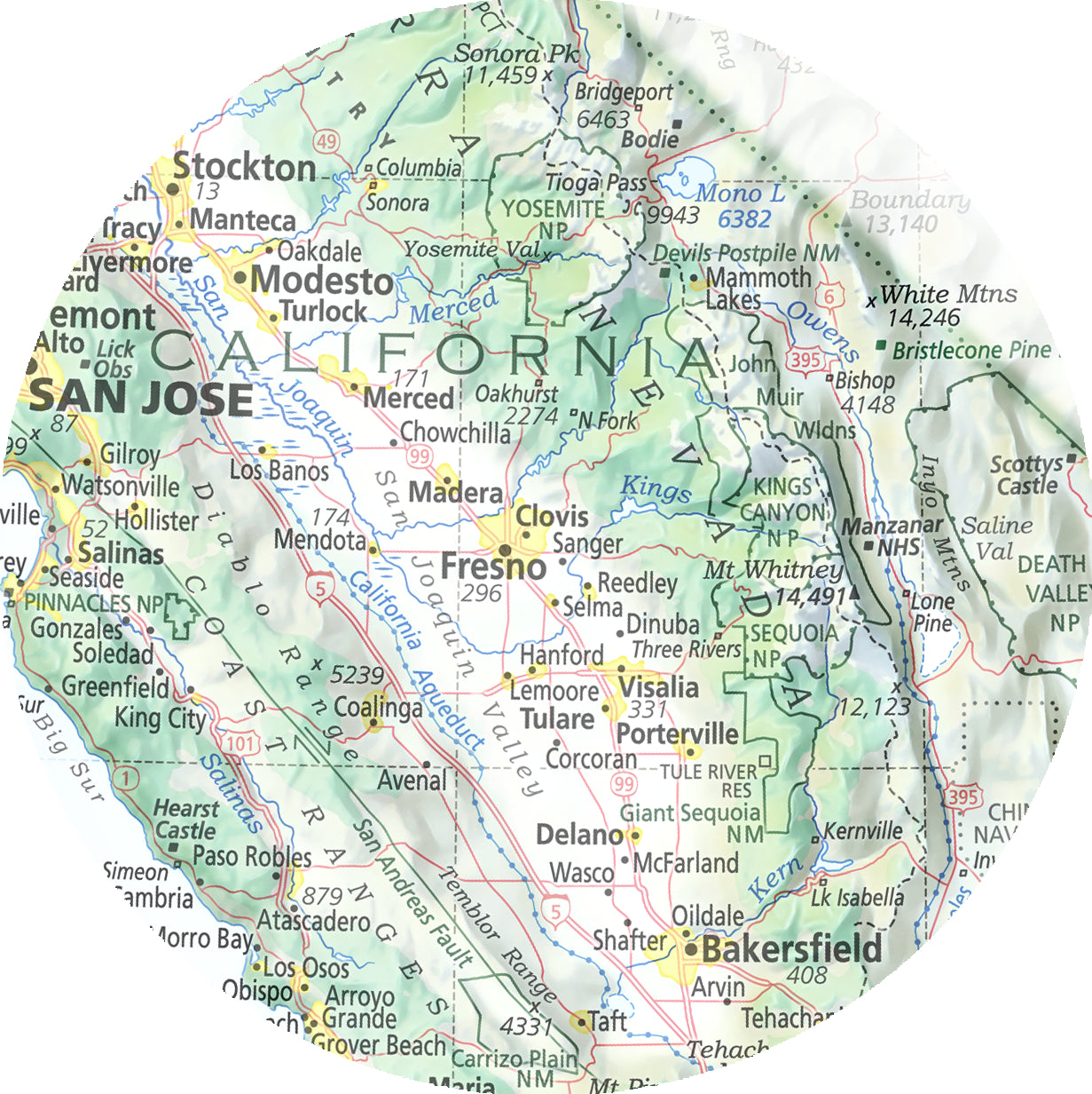 Geographic Portrait of California