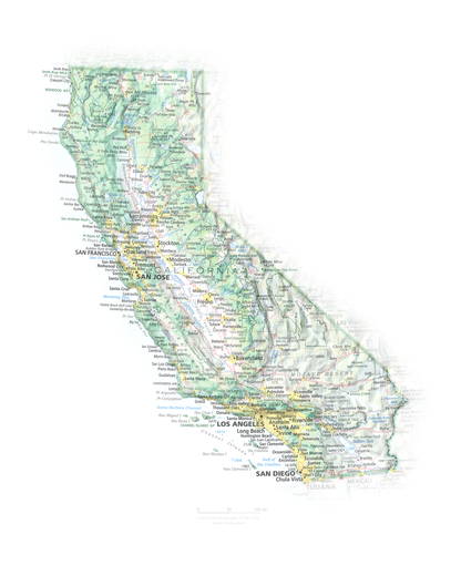 Geographic Portrait of California