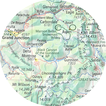 Geographic Portrait of Colorado