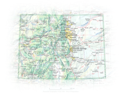 Geographic Portrait of Colorado