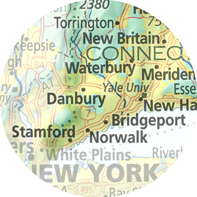 Connecticut - Geographic Illustration