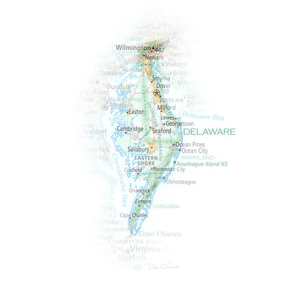 Portrait of Delaware and the Delmarva Peninsula