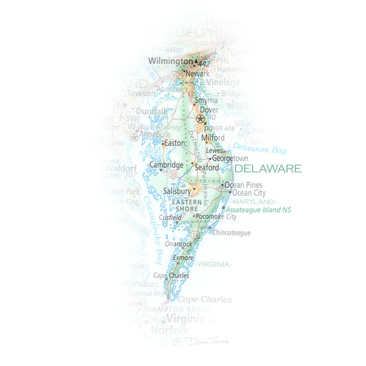 Portrait of Delaware and the Delmarva Peninsula