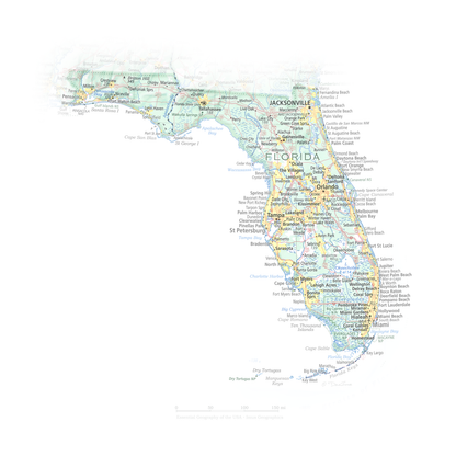 Florida - Geographic Illustration