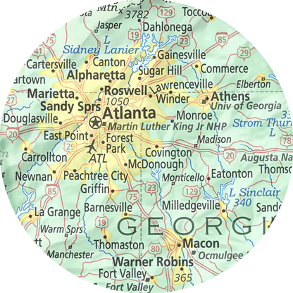 Geographic Portrait of Georgia