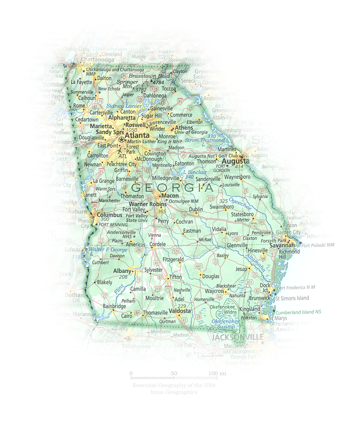 Geographic Portrait of Georgia