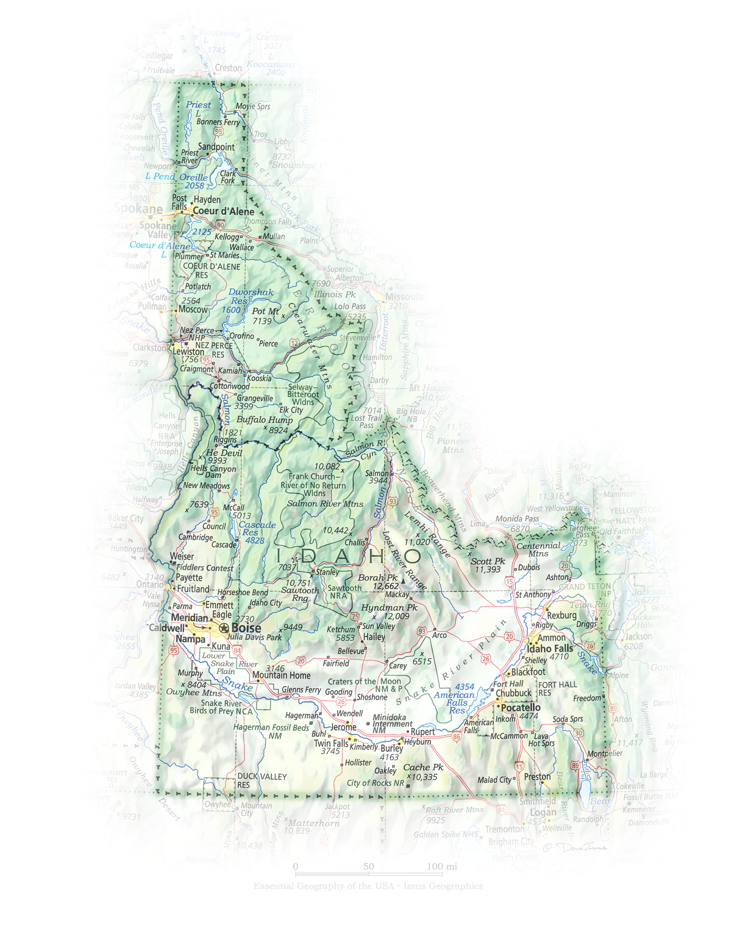 Geographic Portrait of Idaho