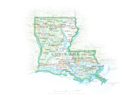Portrait of Louisiana