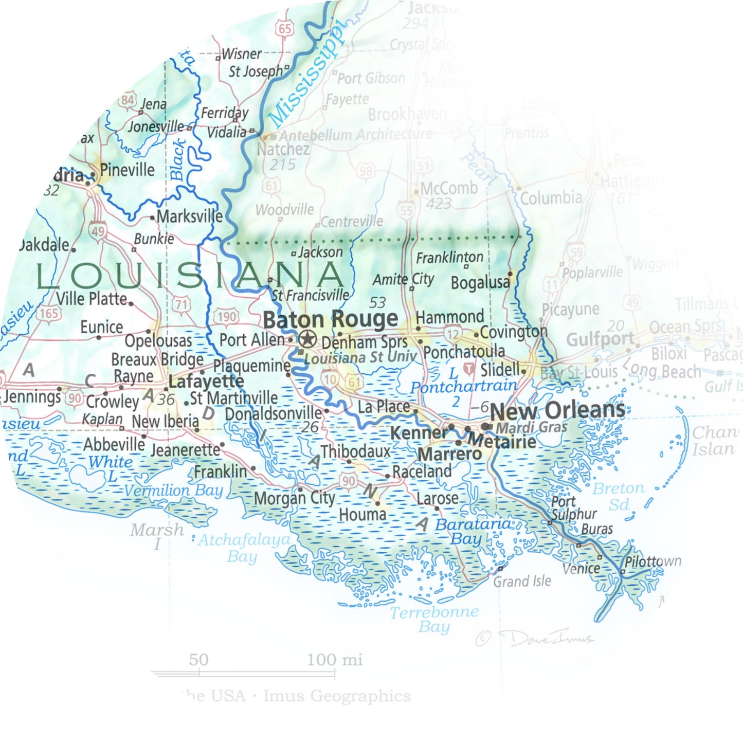 Portrait of Louisiana