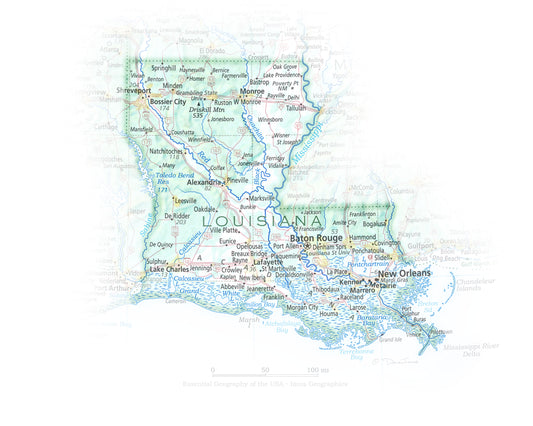 Portrait of Louisiana