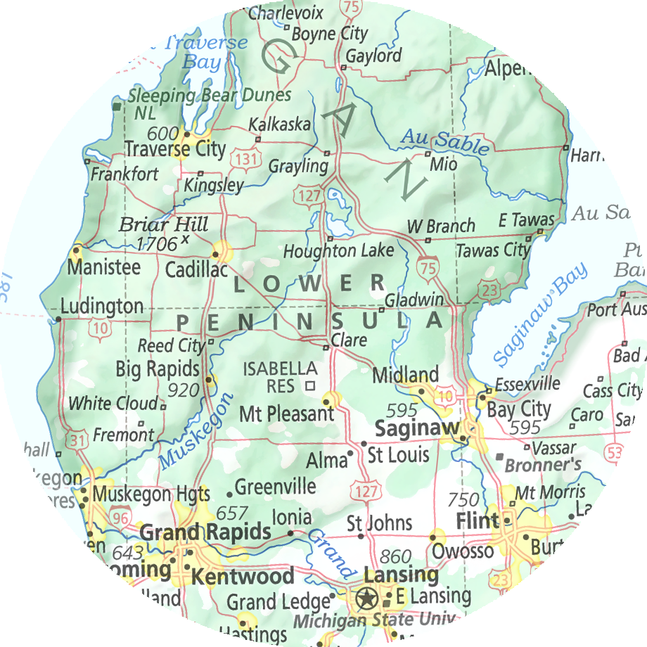 Geographic Portrait of Michigan