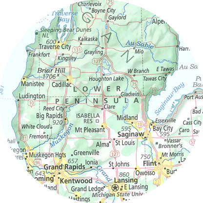 Geographic Portrait of Michigan