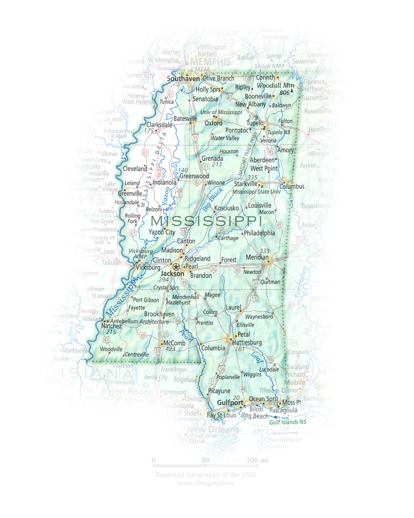 Portrait of Mississippi