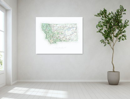 Geographic Portrait of Montana