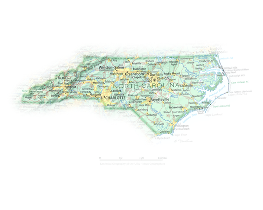 Geographic Portrait of North Carolina