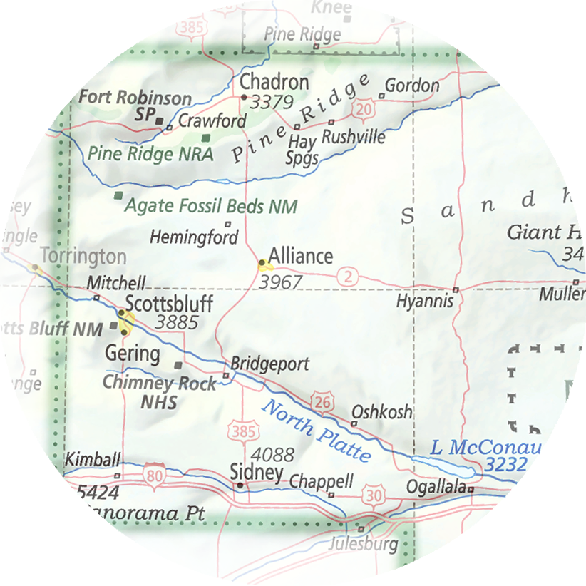 Geographic Portrait of Nebraska