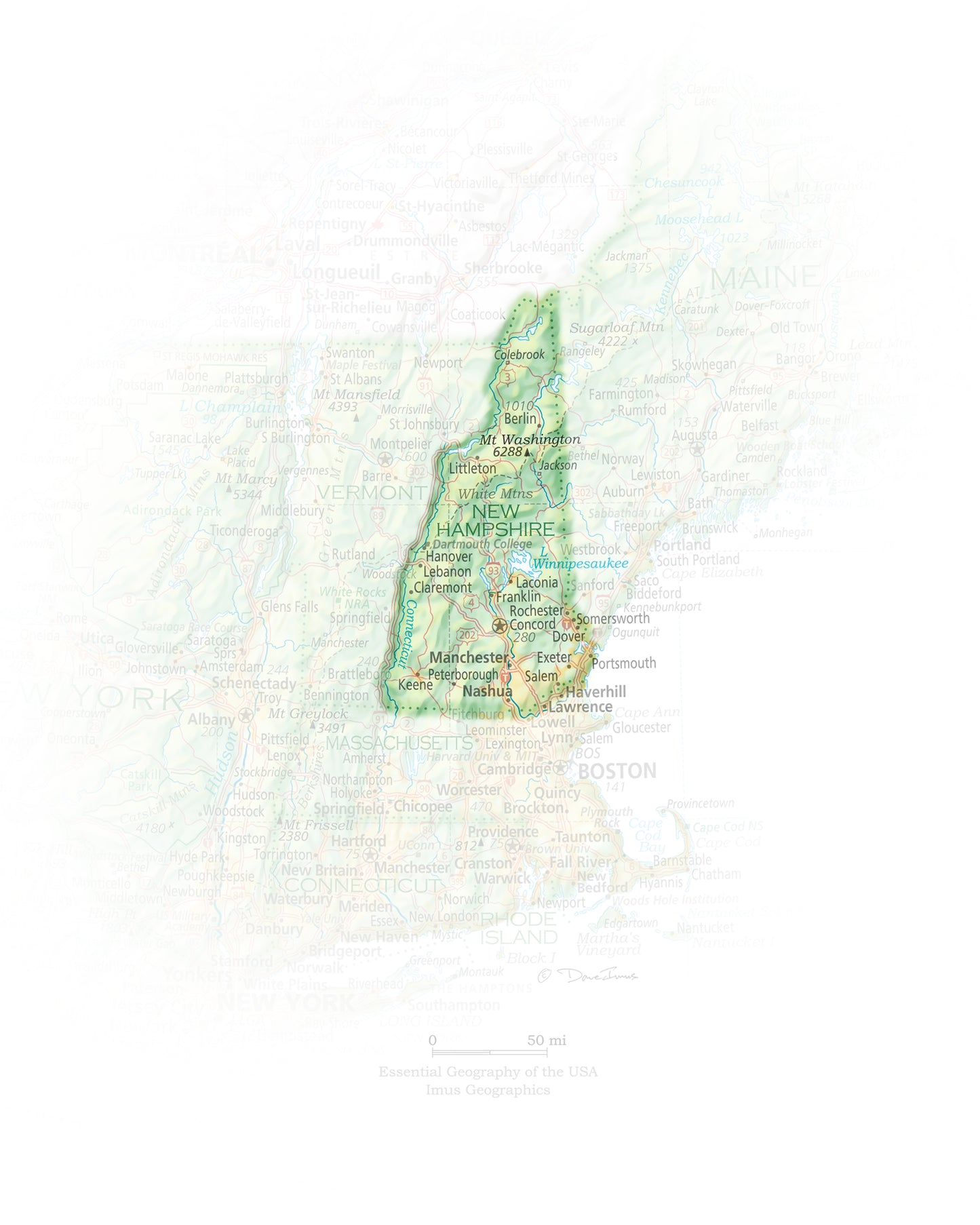 Portrait of New Hampshire