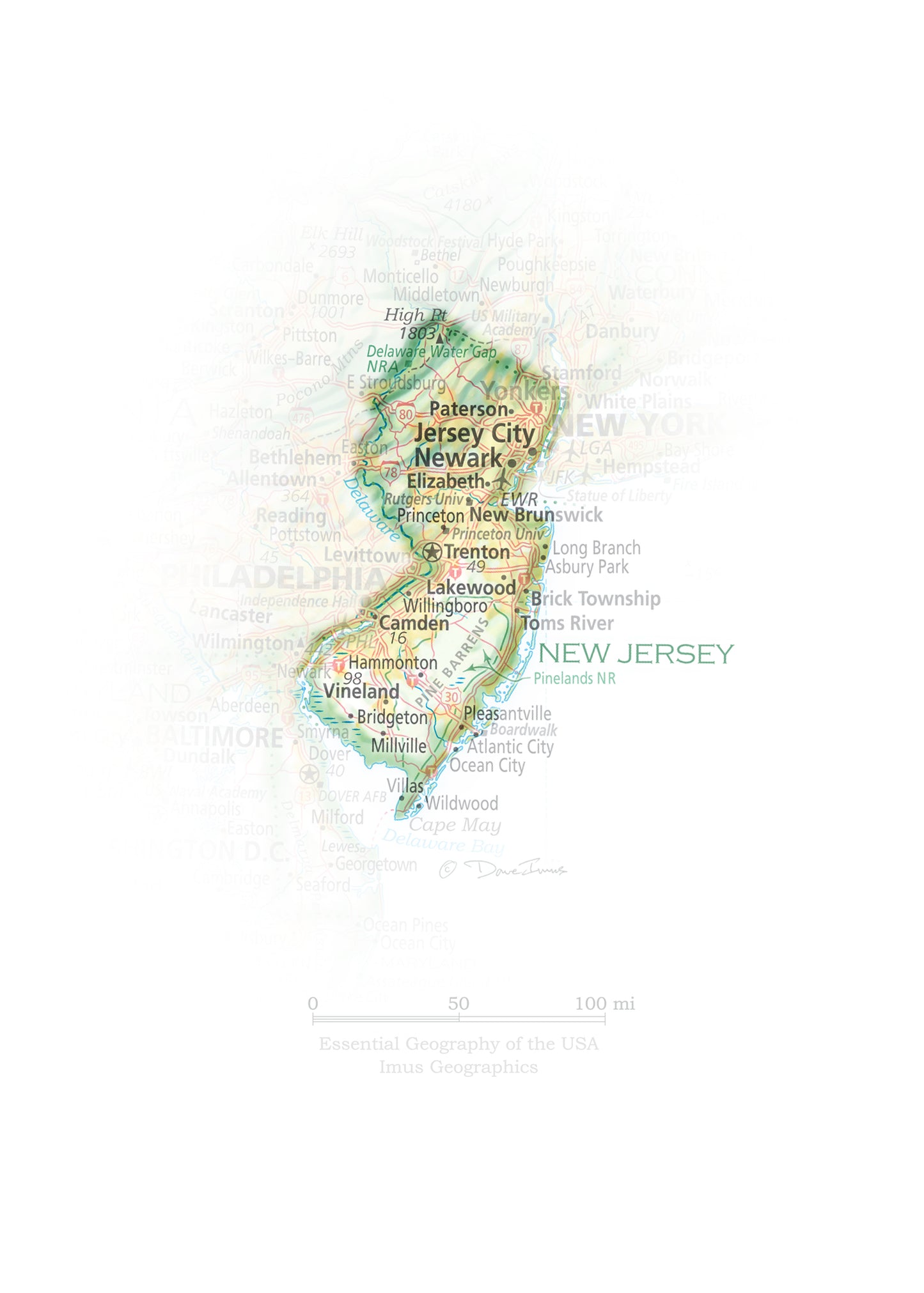 Portrait of New Jersey