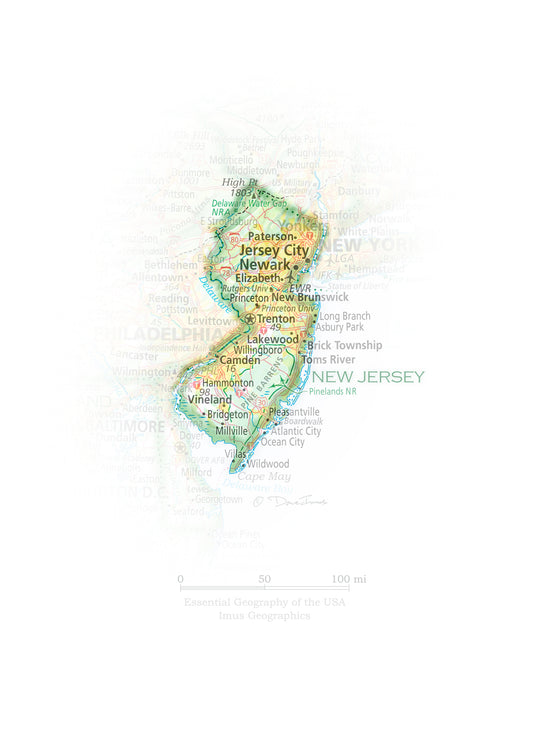 Portrait of New Jersey