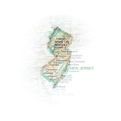 Portrait of New Jersey