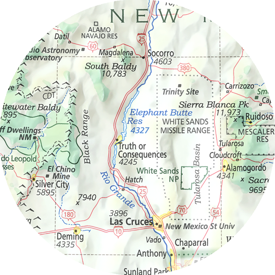 Geographic Portrait of New Mexico